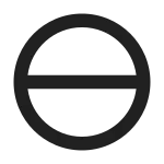 Circle Line SVG Icon